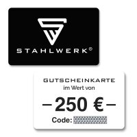 STAHLWERK Gutschein 250 &euro;