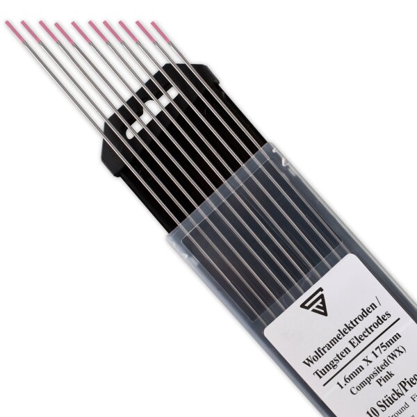 STAHLWERK Electrodos de Tungsteno WX 1,6 mm Rosa