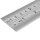 STAHLWERK Regla de acero inoxidable de alta calidad de 300 mm de longitud, adecuada para su uso en la industria, la artesan&iacute;a y el bricolaje